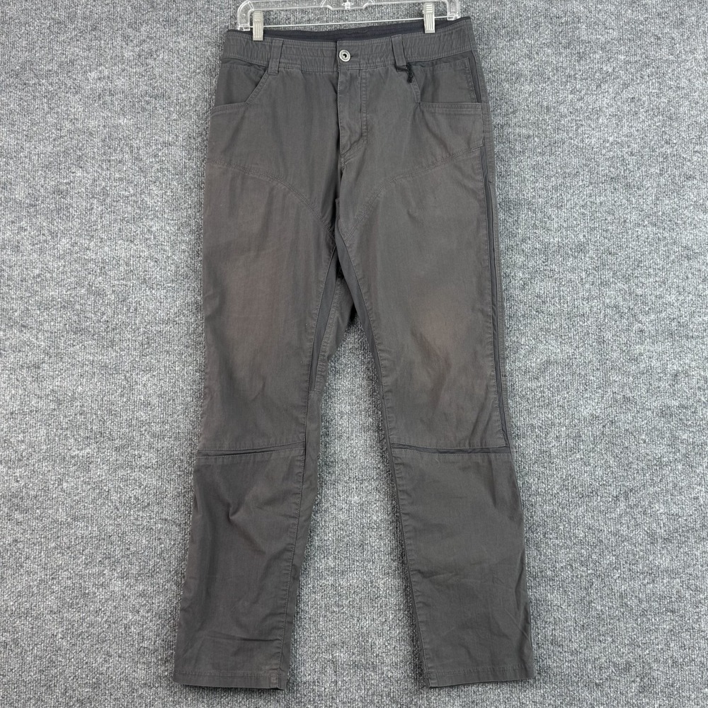 Kuhl Radikl Pants Mens 32x32 Gray Exoskeleton Stretch Hiking Outdoor Gorpcore